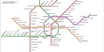 แผนที่ของนายเทียบเวียนนา