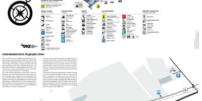 เวียนนานามบิน departures แผนที่